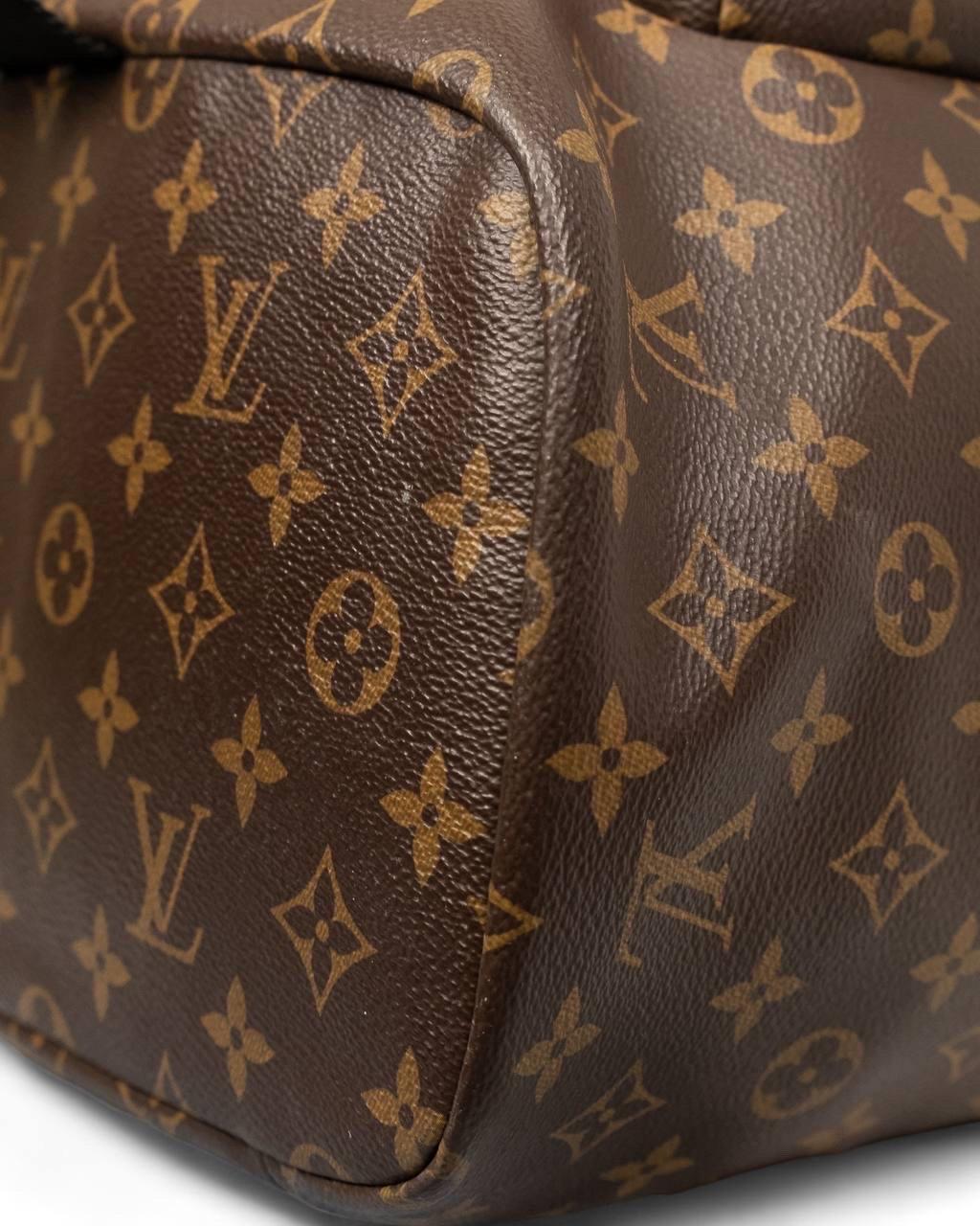 Zaino Louis Vuitton Zaino Zack Monogram Macassar en vente 10