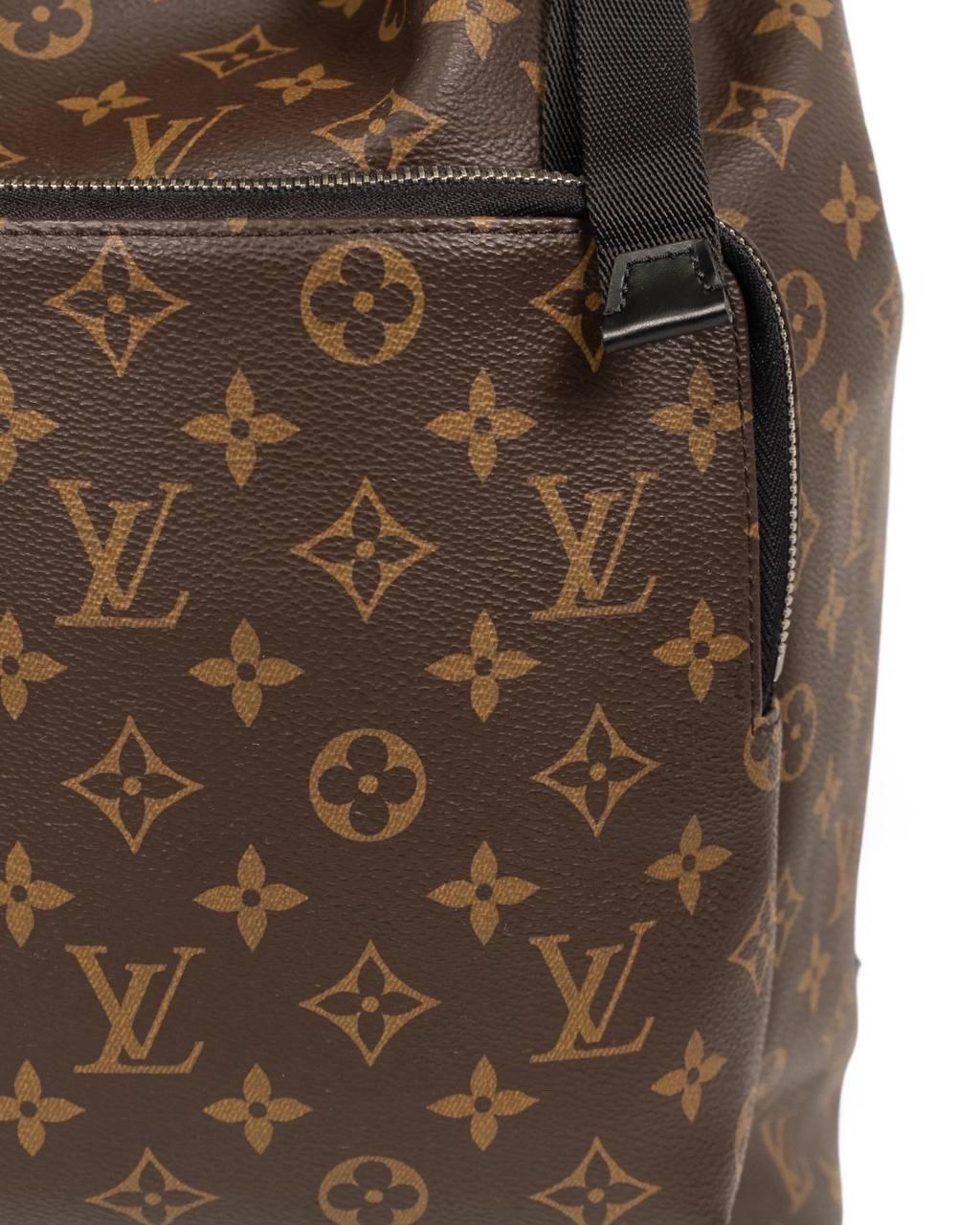 Zaino Louis Vuitton Zaino Zack Monogram Macassar Pour hommes en vente