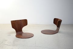 "Zaisu" Legless Chair by Isamu Kenmochi for Tendo Mokko, 1970s