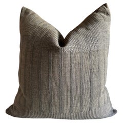 ZAK + FOX Linen Pillow with Down Insert In Olive Green