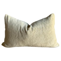 Almohada acentuada lumbar Zak & Fox Moso 100% lana con inserto de pluma de plumón