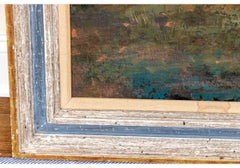 Zakkie Eloff (SA 1925-2004) Oil On Board Antelopes On The Savanna In Heydenryk