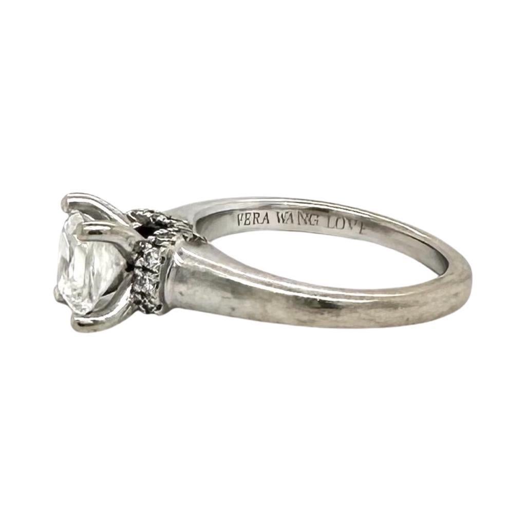 Zales Vera Wang Love Collection Anillo de diamantes talla princesa