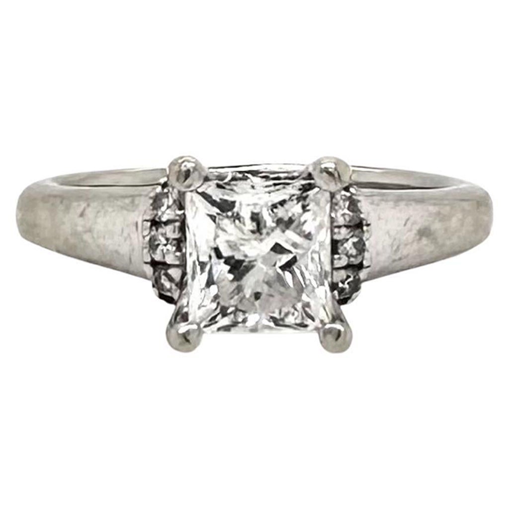 Zales Vera Wang Love Collection Princess Cut Diamond Ring .