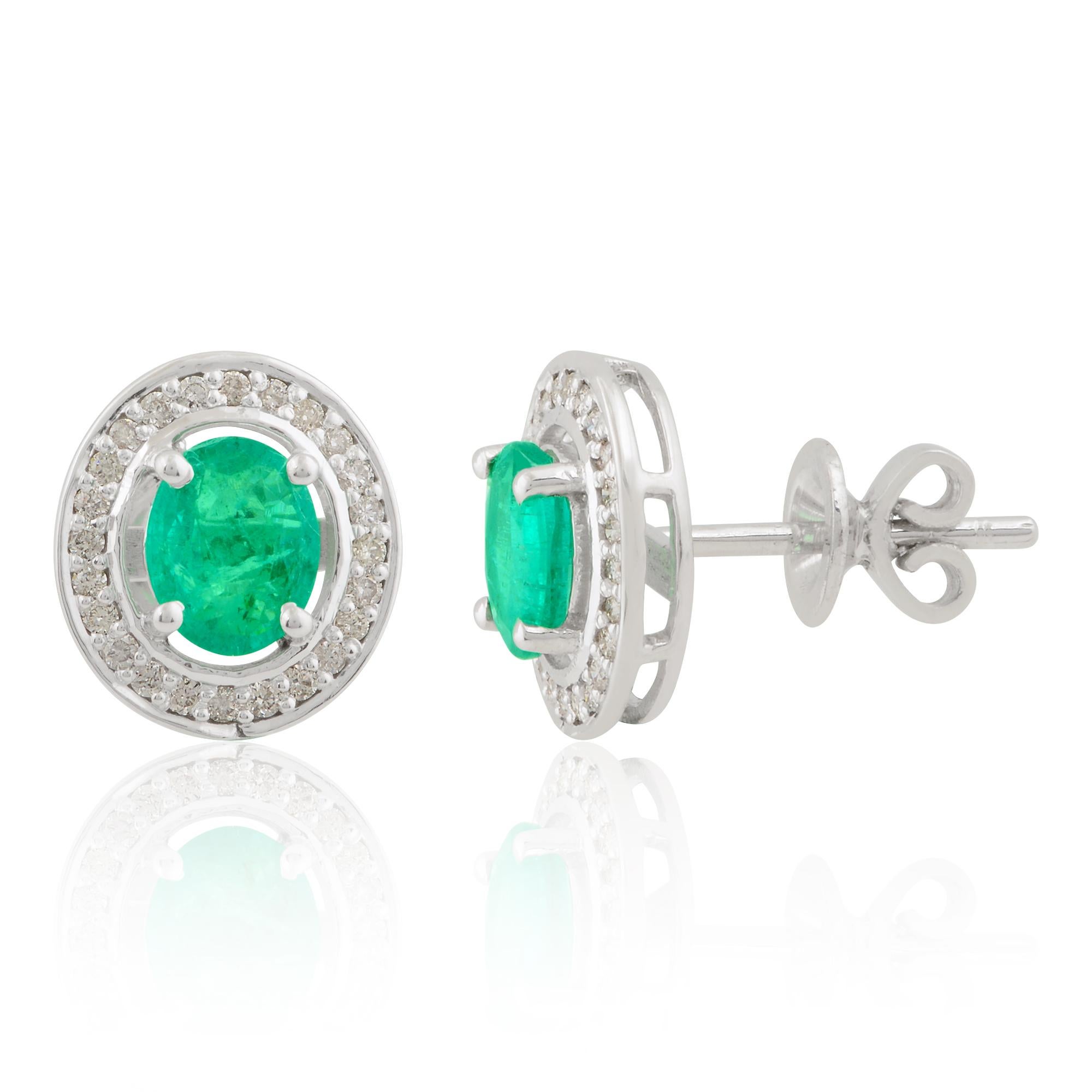 Item Code :- STE-1084A
Gross Wt :- 2.80 gm
10k White Gold Wt :- 2.43 gm
Natural Diamond Wt :- 0.70 carat ( SI Clarity & HI Color )
Emerald Wt :- 1.14 carat
Earrings Size :- 11x10 mm approx.
✦ Sizing
.....................
We can adjust most items to