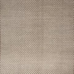 abc carpet Zameen Brown and White Grid Modern Wool Rug - 13'8" x 18'1"