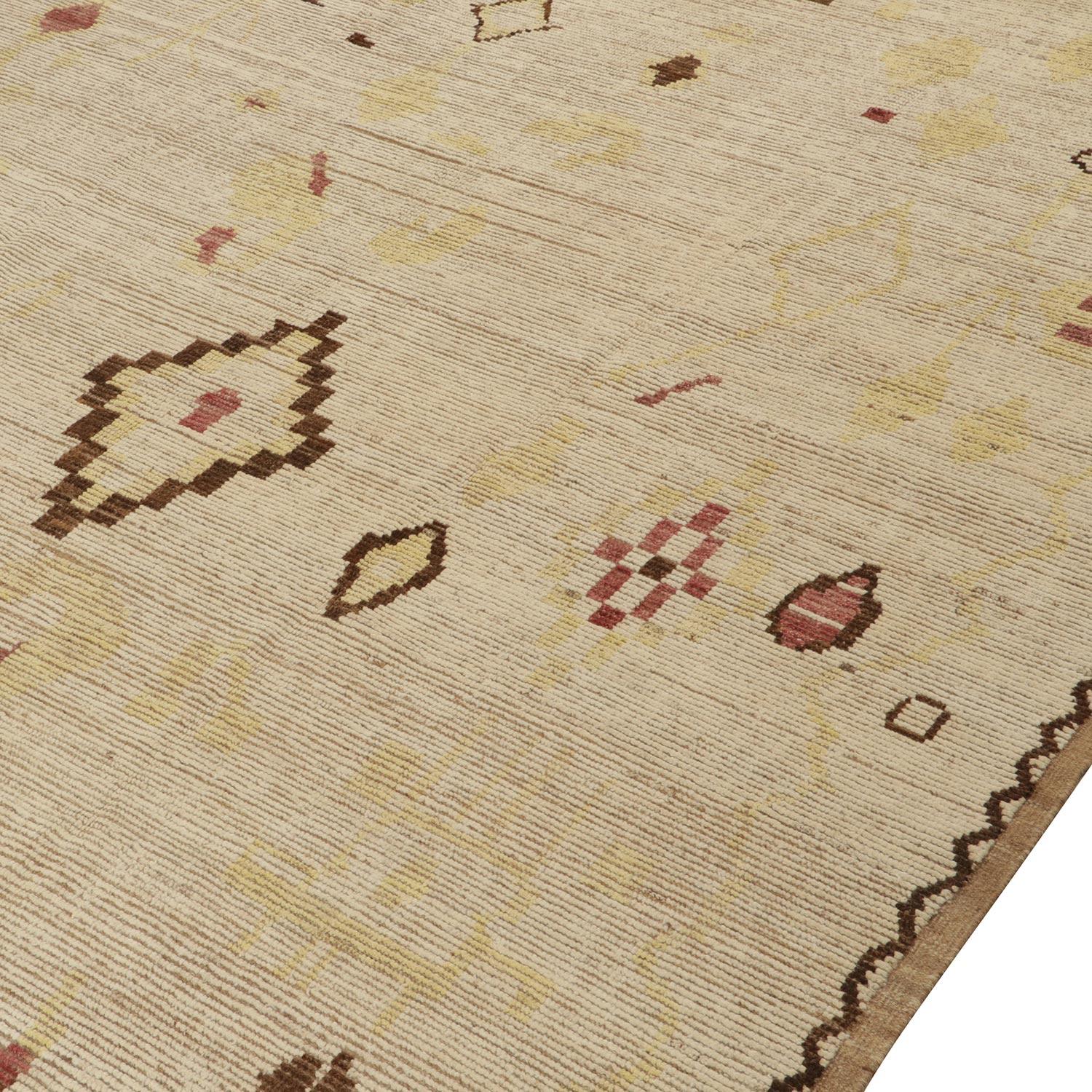 Mid-Century Modern abc carpet Zameen Geometric Moroccan Rug 9'11