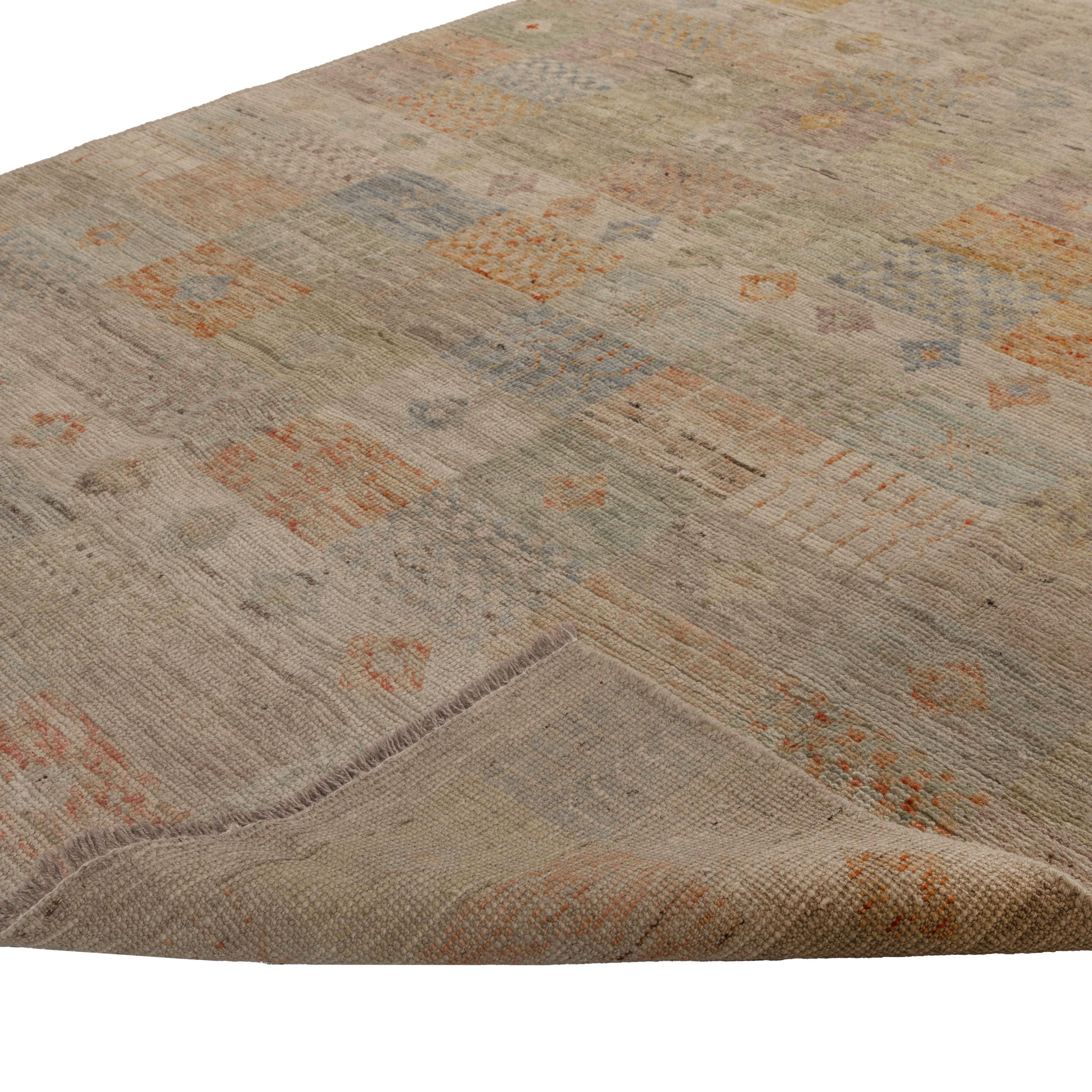 Abc Teppich Zameen Geometrischer Wollteppich - 5'3