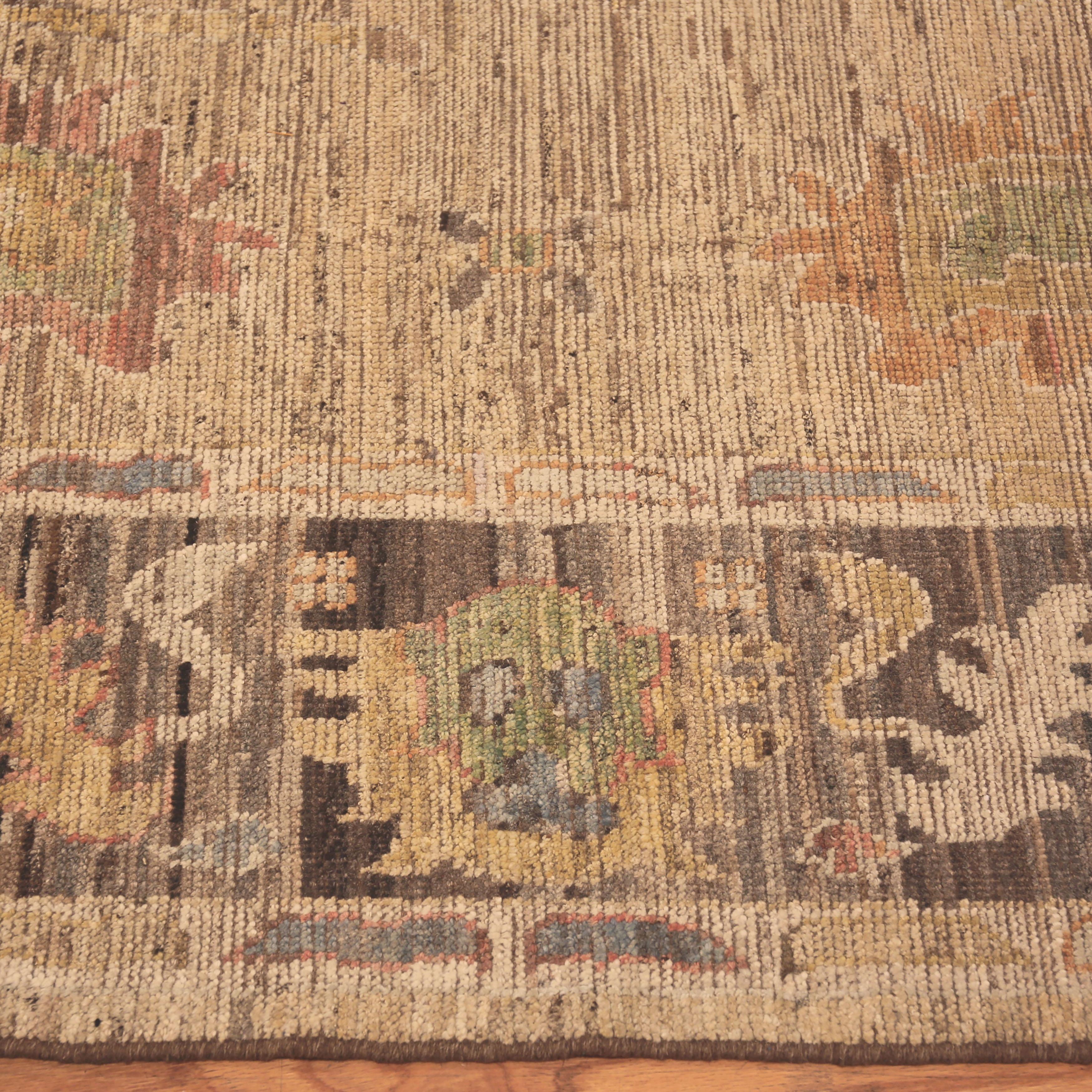 Afghan abc carpet Zameen Mid Century Modern Rug - 8'4
