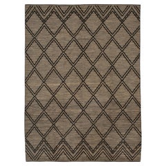 abc carpet Zameen Multicolored Geometric Modern Wool Rug - 10' x 13'10"