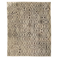 Zameen Patterned Modern Wool Rug - 13'5" x 16'4"
