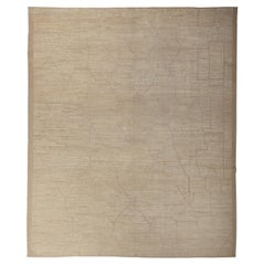 abc carpet Zameen Patterned Modern Wool Rug - 8'7" x 10'1"