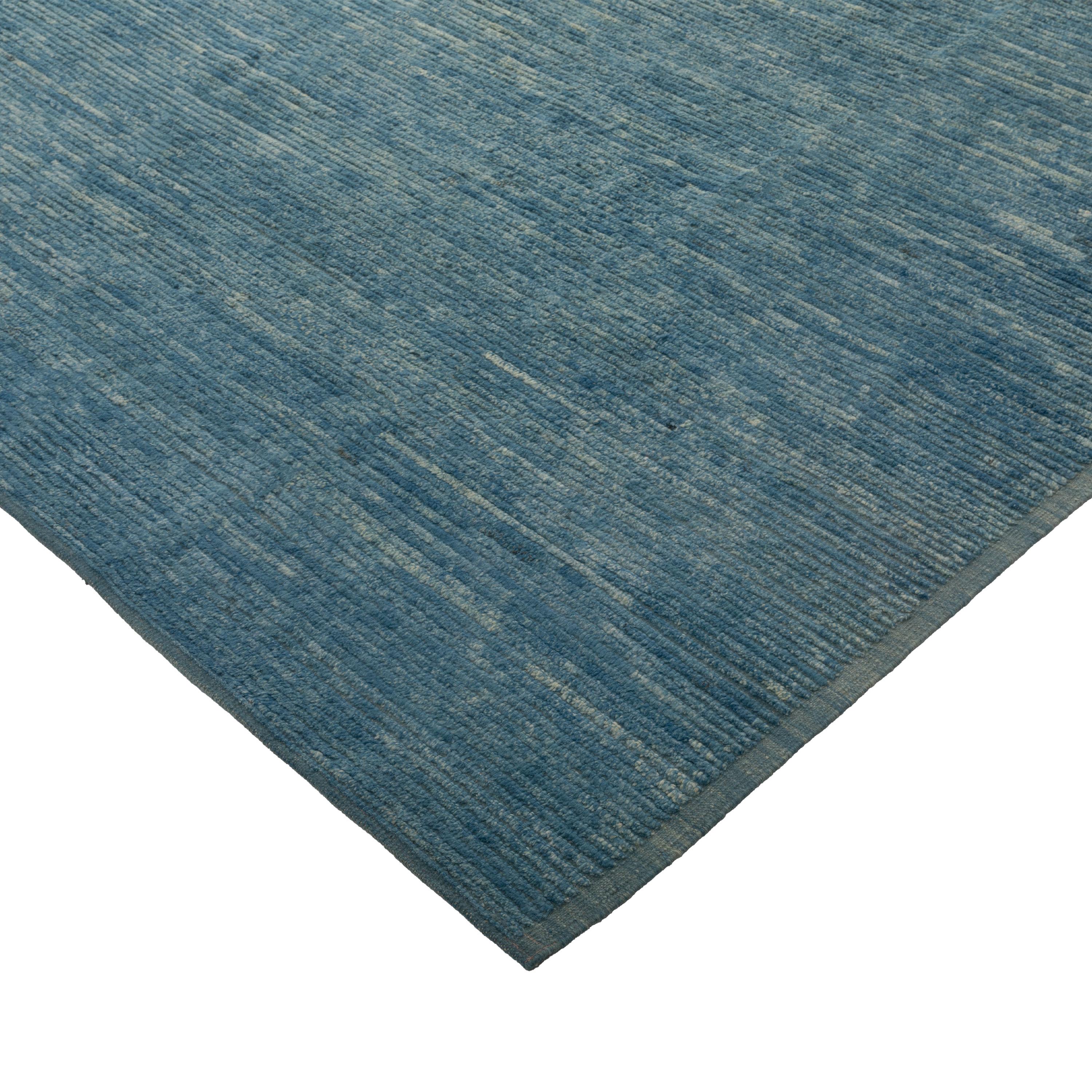 Mid-Century Modern abc carpet Zameen Patterned Modern Wool Rug - 9'3