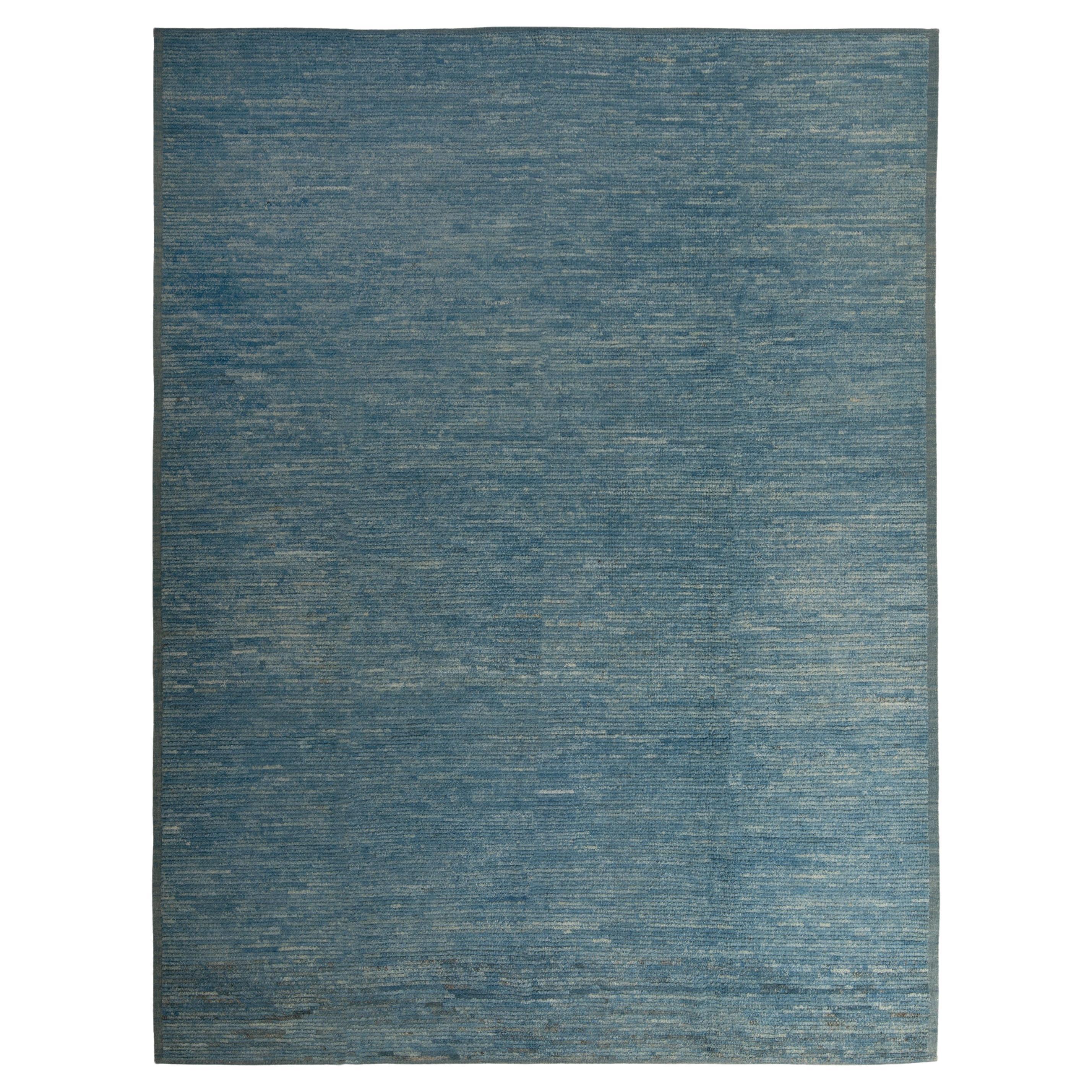 abc carpet Zameen Patterned Modern Wool Rug - 9'3" x 12' For Sale
