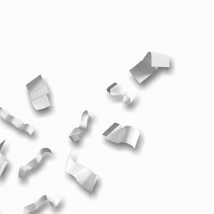 Metal Elements Installation Feeling White Multi Element Wall Installation