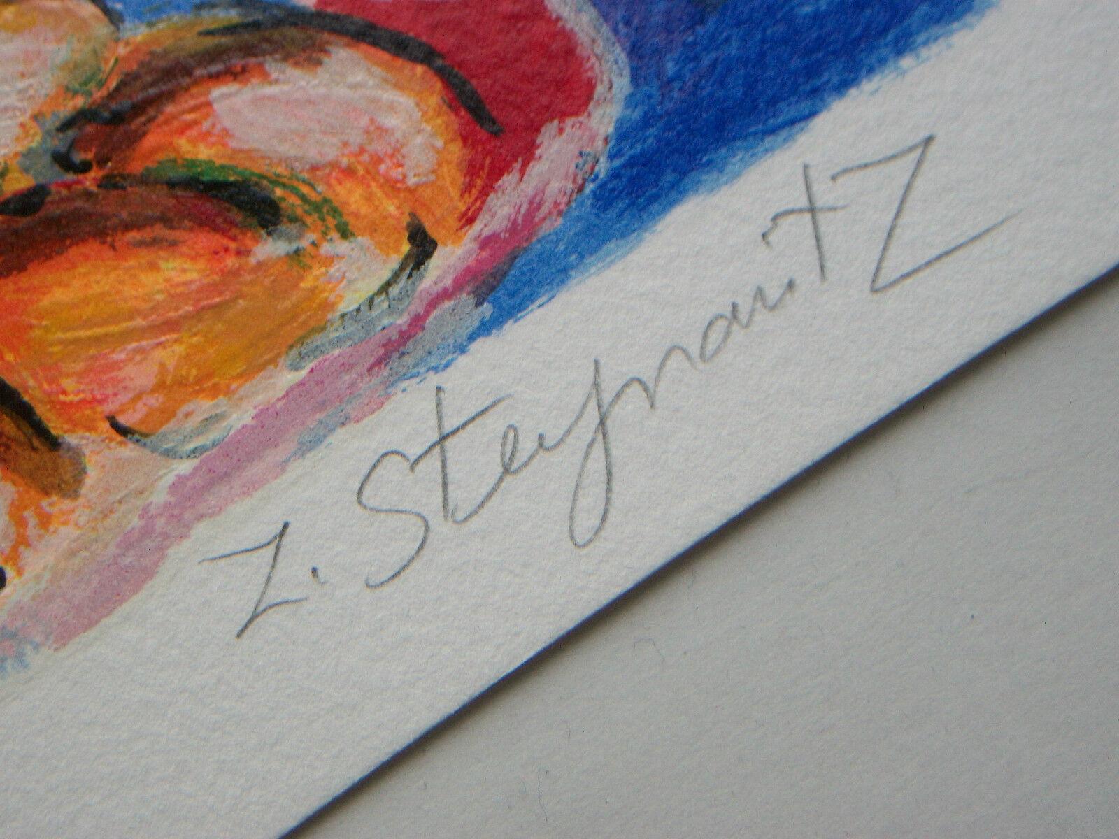 Zamy Steynovitz, „Braut an ihrer Hochzeitsnacht“, Serigrafie, Künstler''s Proof 8/65 im Zustand „Gut“ im Angebot in Chatham, ON
