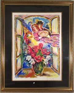 Antique Musical Bouquet in Paris