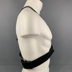 ZANA BAYNE Size S Black Leather Harness