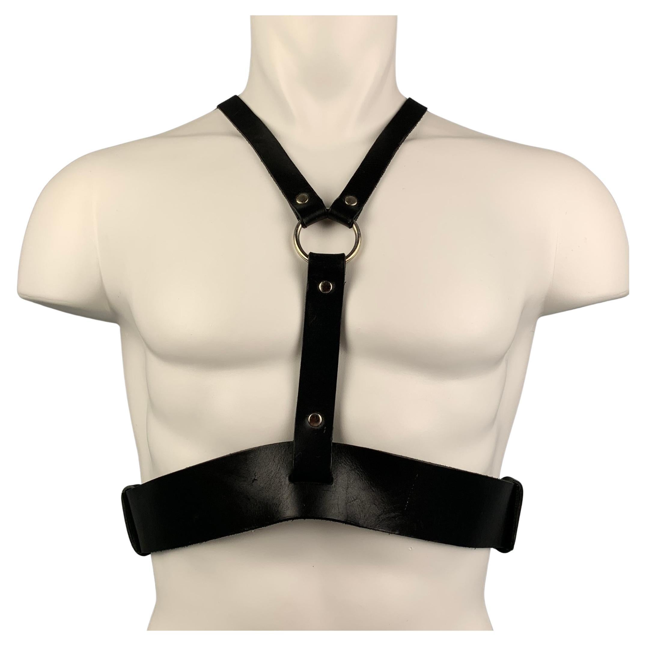 ZANA BAYNE Size S Black Leather Harness