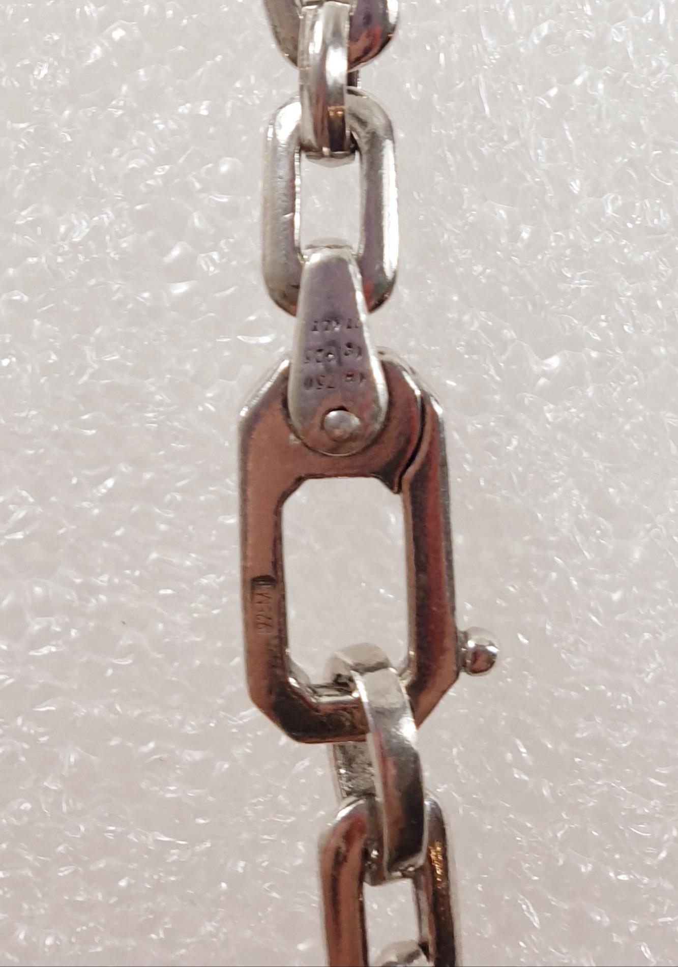 Zancan Cosmopolitanisches Armband aus Sterlingsilber, Roségold und schwarzen Spinellen im Zustand „Neu“ im Angebot in Bilbao, ES