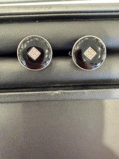 Zancan Diamond Cufflinks