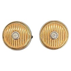 Zancan Diamond Cufflinks