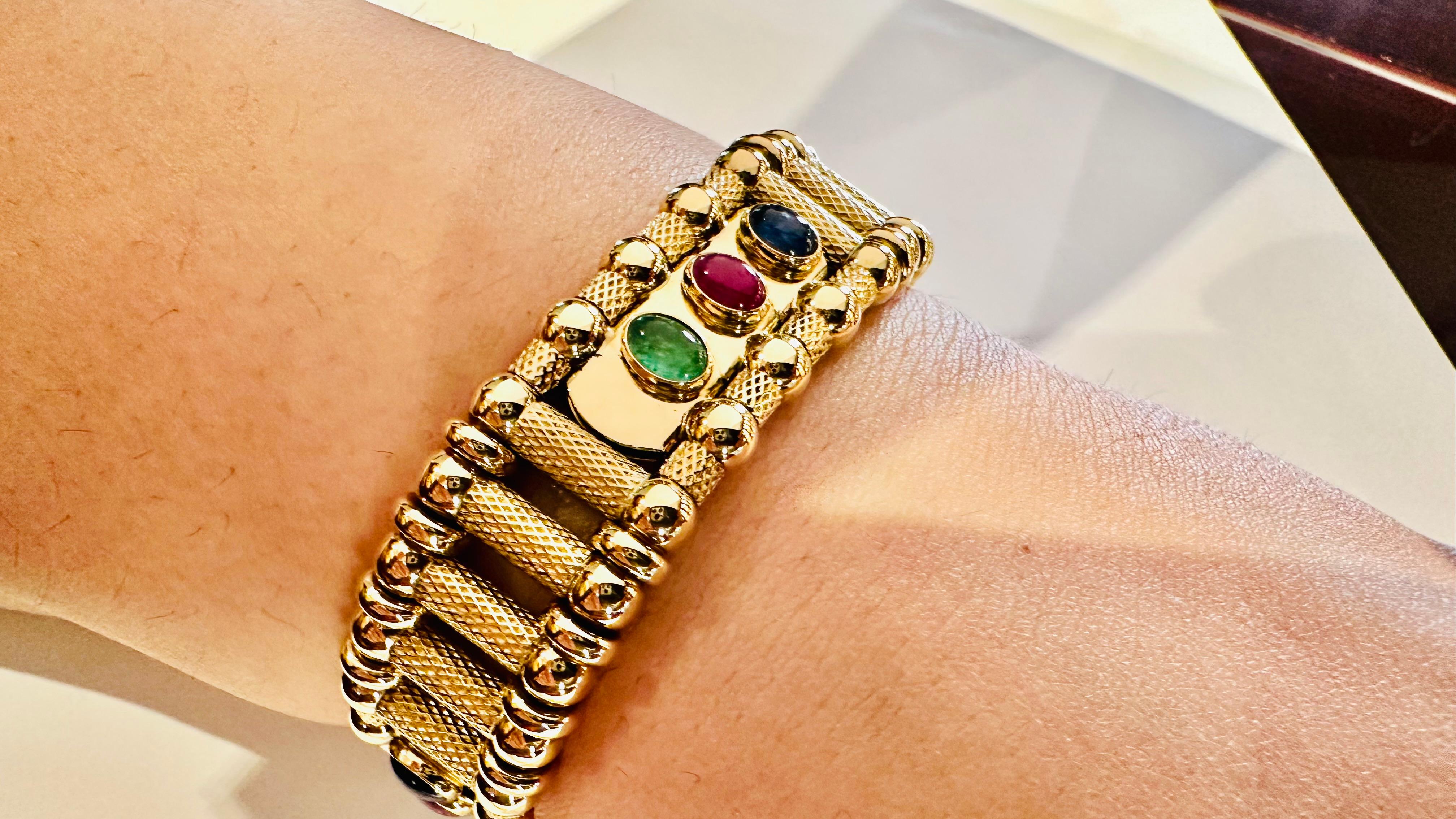 Zancan: Il Lusso dei Colori Preziosi Oro 18kt grammi 57.12 In New Condition For Sale In Guidizzolo, IT
