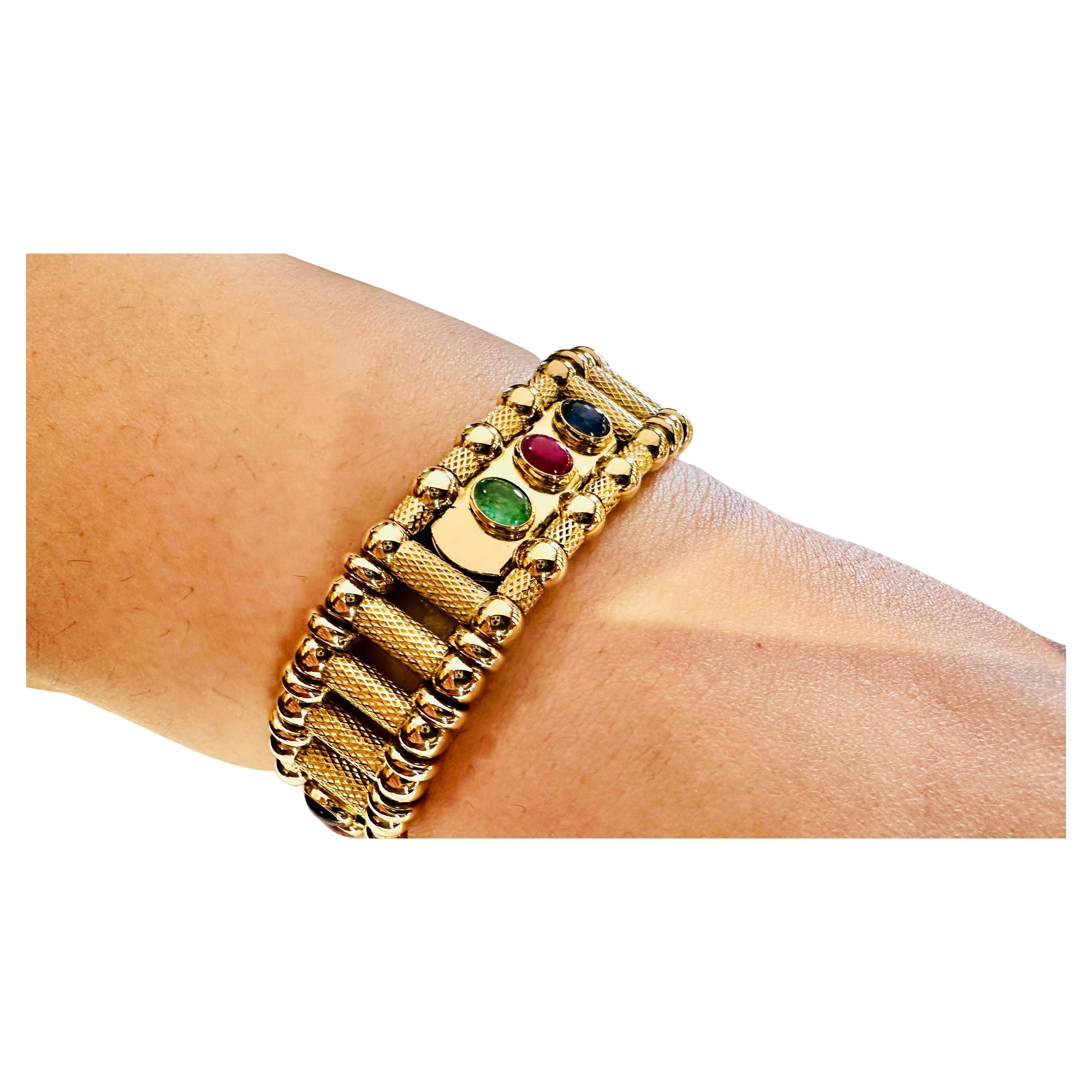 Zancan: Il Lusso dei Colori Preziosi Oro 18kt grammi 57.12 For Sale