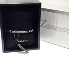 Bracciale Zancan "Rekord" in argento sterling e oro rosa 18kt  &New Spinello