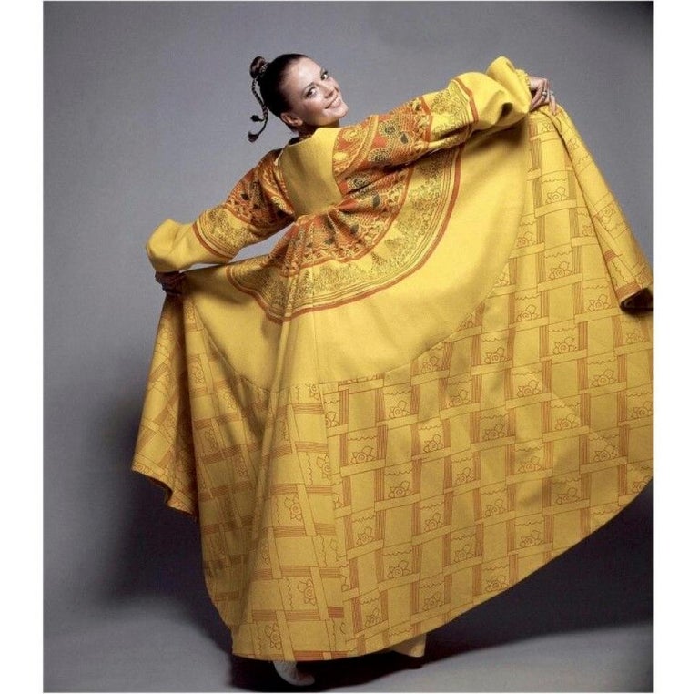 Zandra Rhodes Iconic Butterfly Coat 1969 For Sale at 1stDibs | butterfly  rhodes