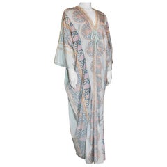 Zandra Rhodes Printed Silk Caftan