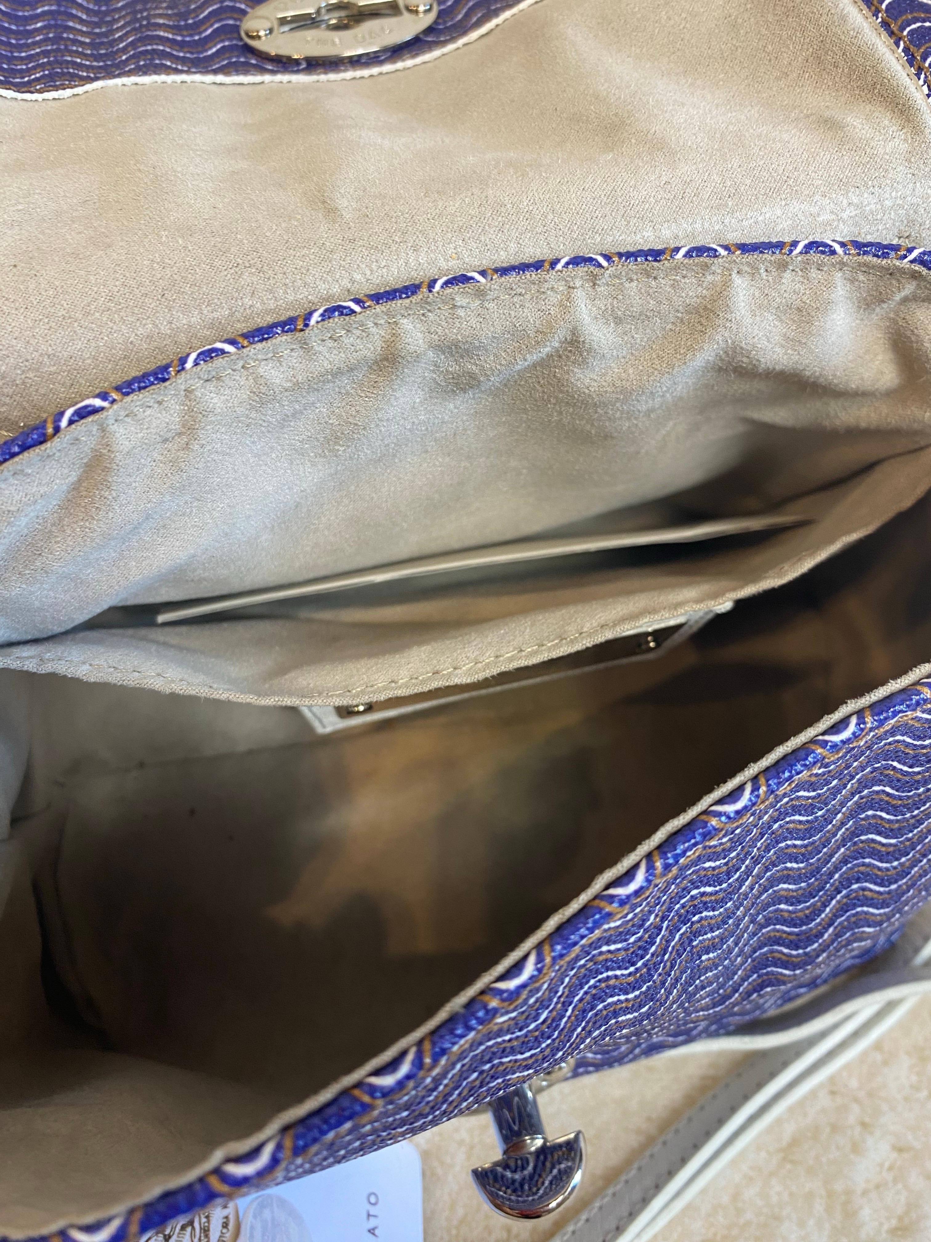 Borsa da bambino Zanellato Postina in blu. in vendita 8
