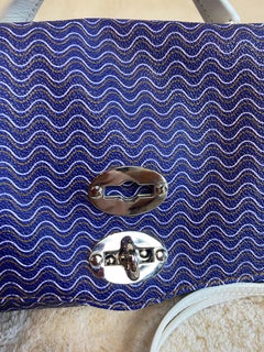 Zanellato Postina baby Bag in blue.