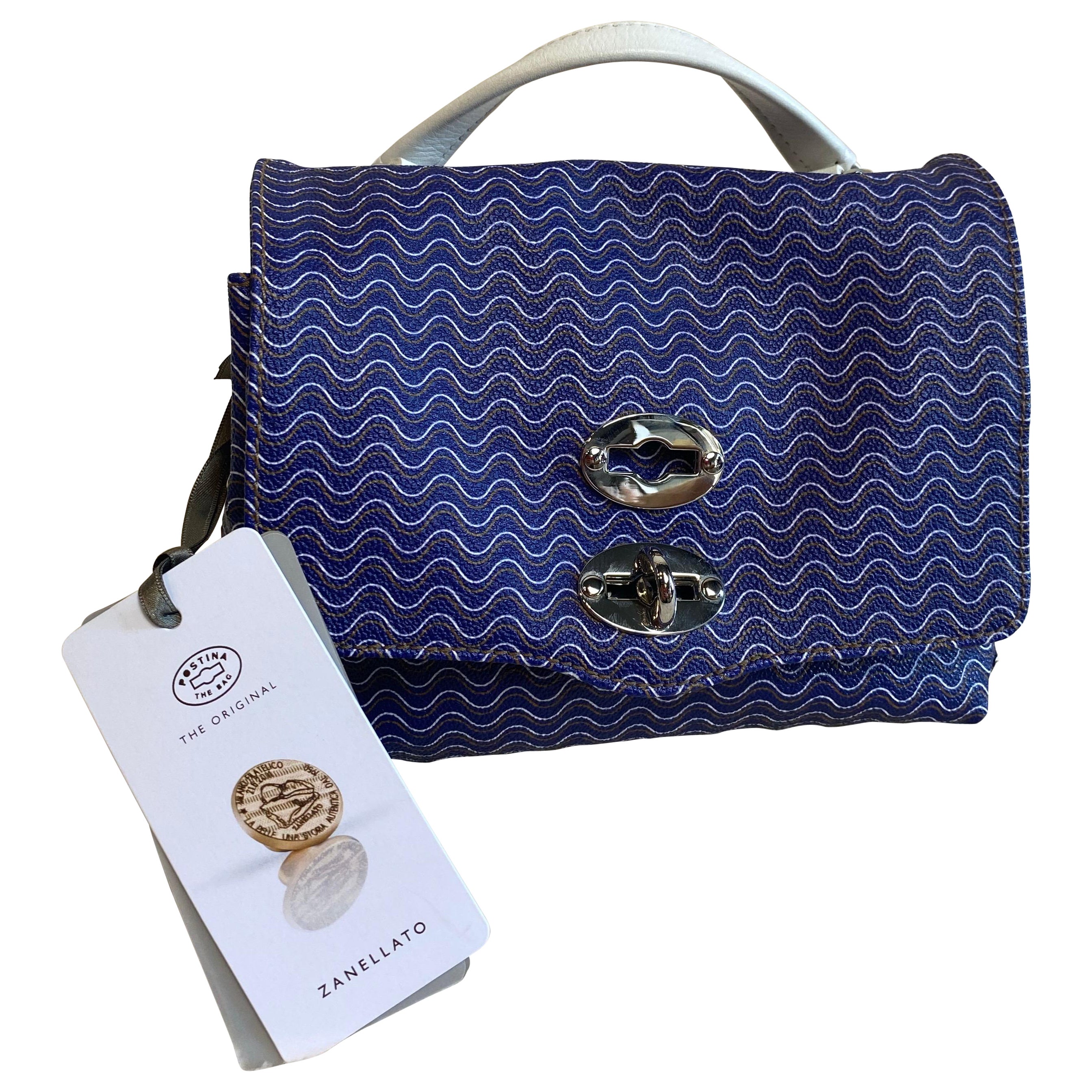 Borsa da bambino Zanellato Postina in blu. in vendita