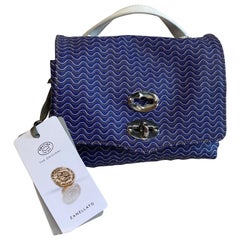 Zanellato Postina baby Bag in blue.