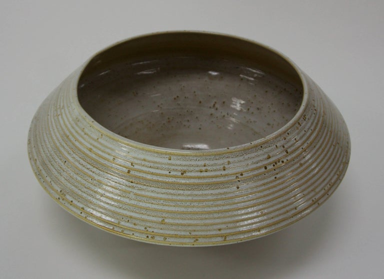 Zanesville Stone Age Modern Pot For Sale at 1stDibs