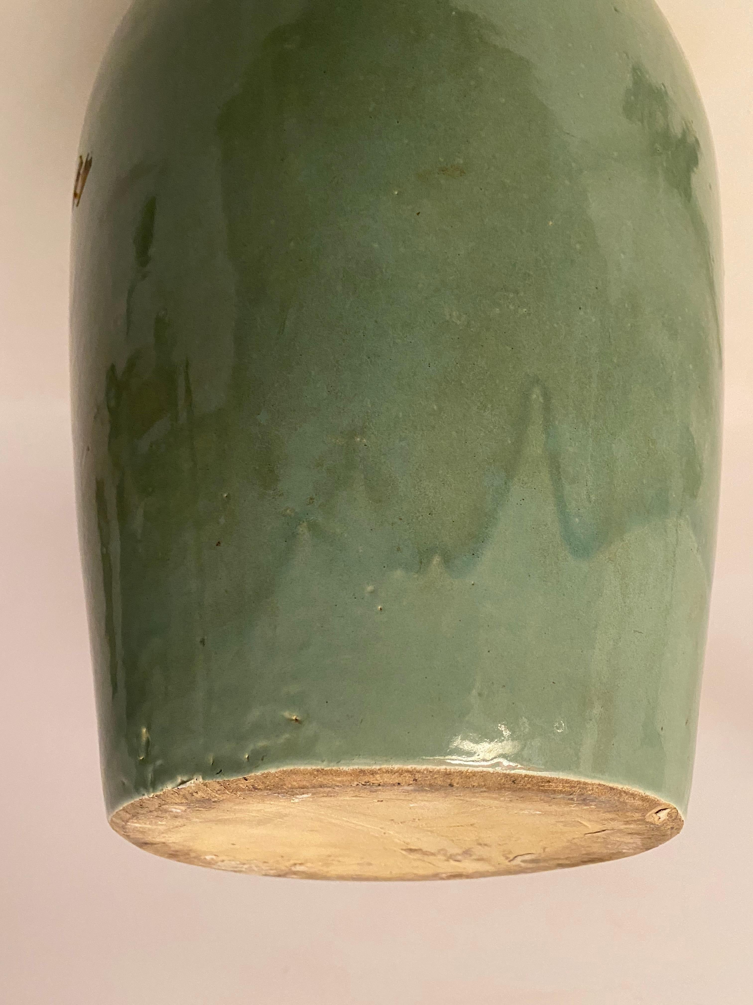 Pottery Zanesville Stoneware Drip Glaze Oil Jar