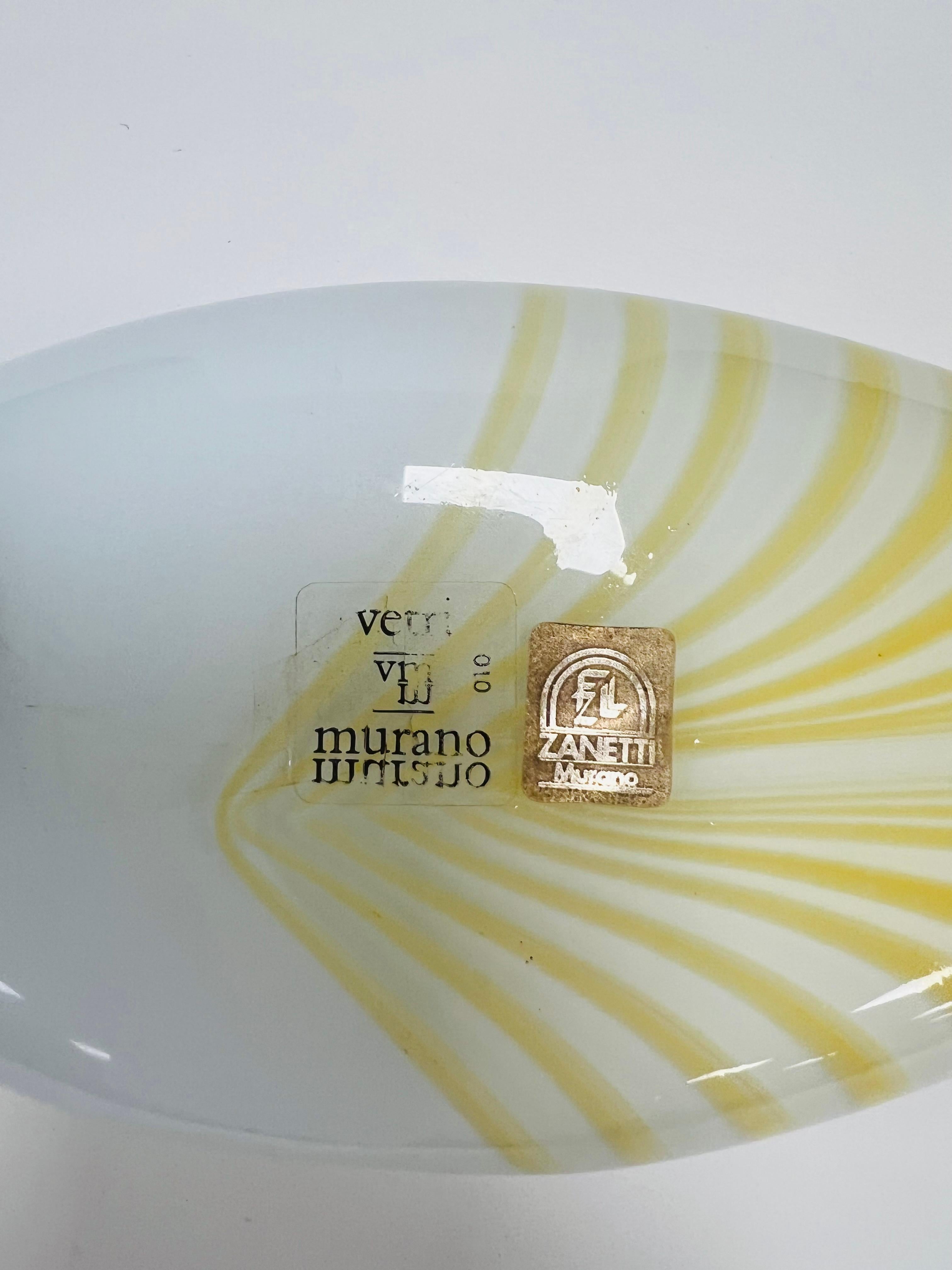 Appliqué ZANETTI poisson de Murano avec pièces appliquées « pièce unique » en vente