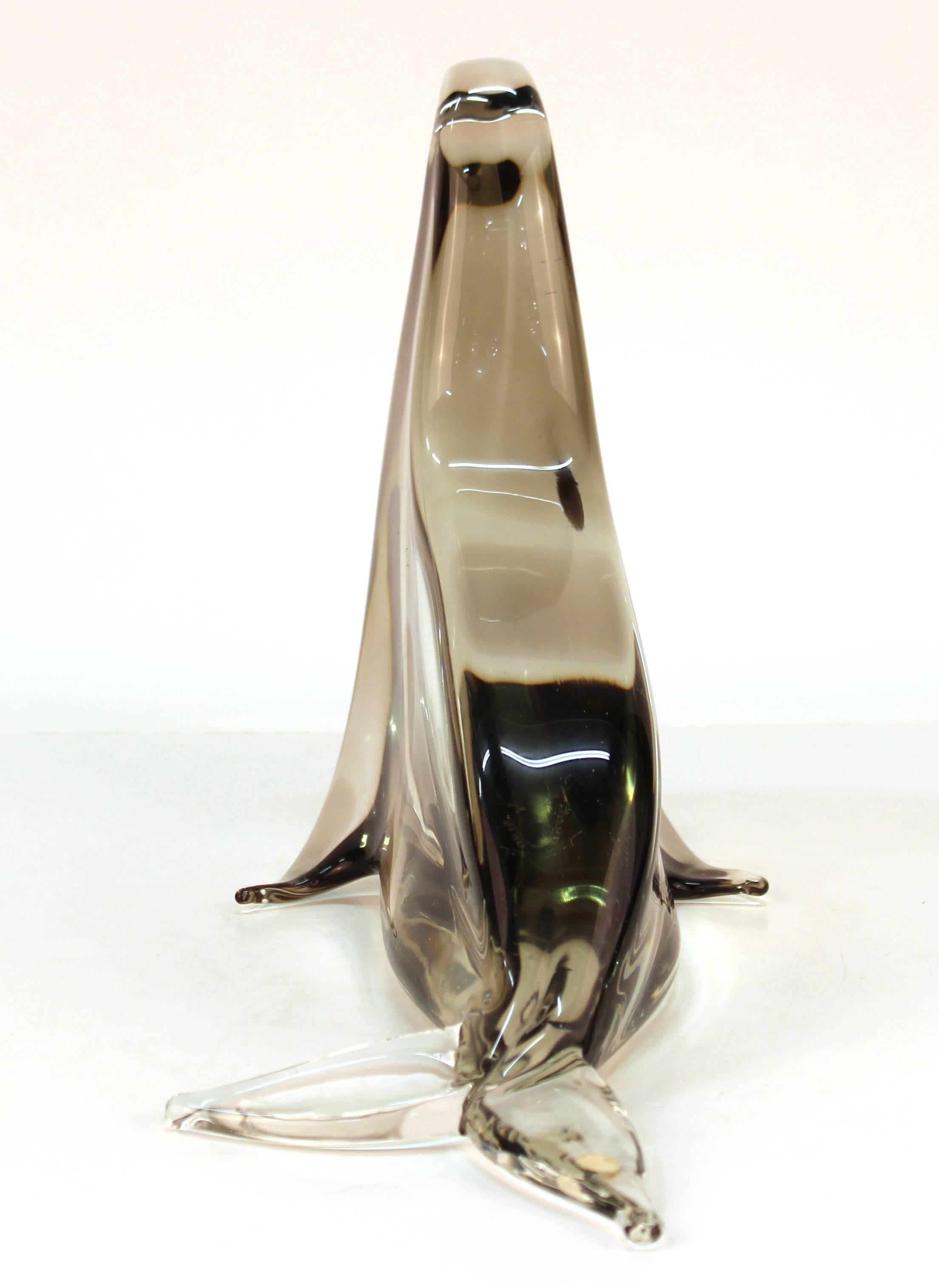 Zanetti Italian Mid-Century Modern Art Glass Seal 1