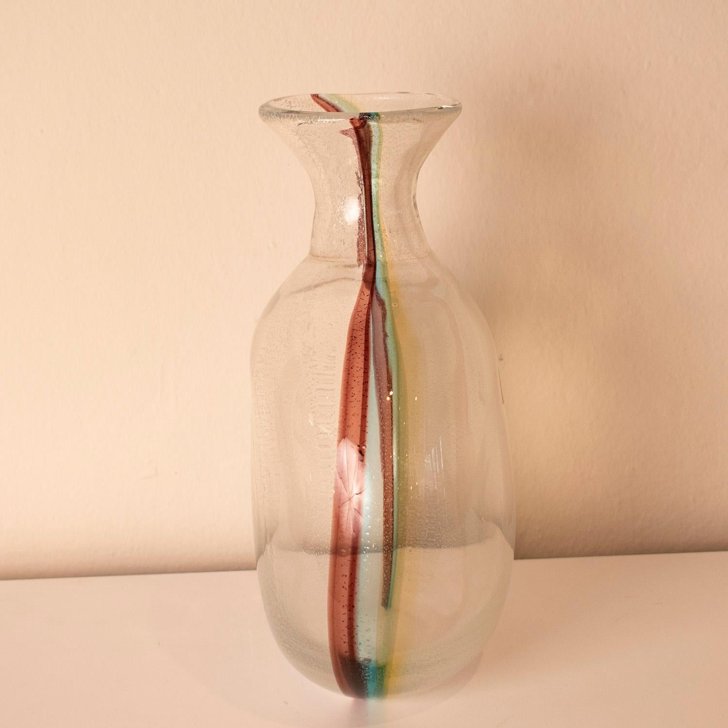 Zanetti vase, Murano glass, 1970s. 1