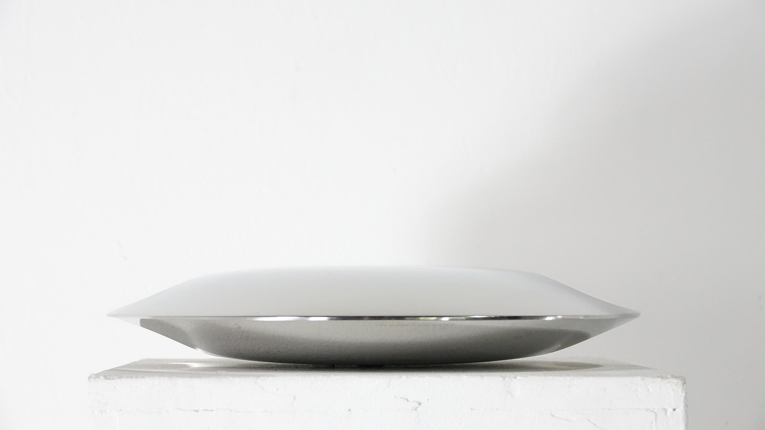 Zani & Zani Bowl Stainless Steel design Lino Sabatini, 1978 5