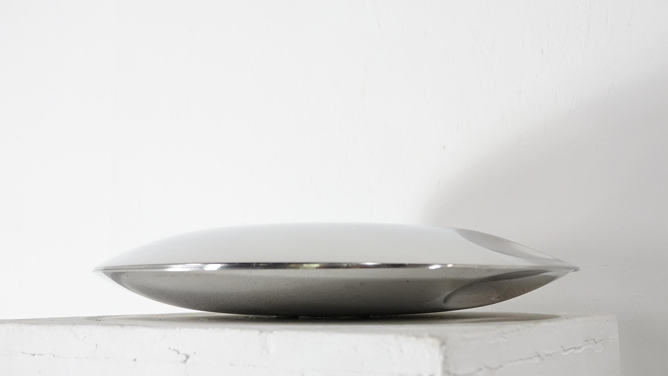 Zani & Zani Bowl Stainless Steel design Lino Sabatini, 1978 7