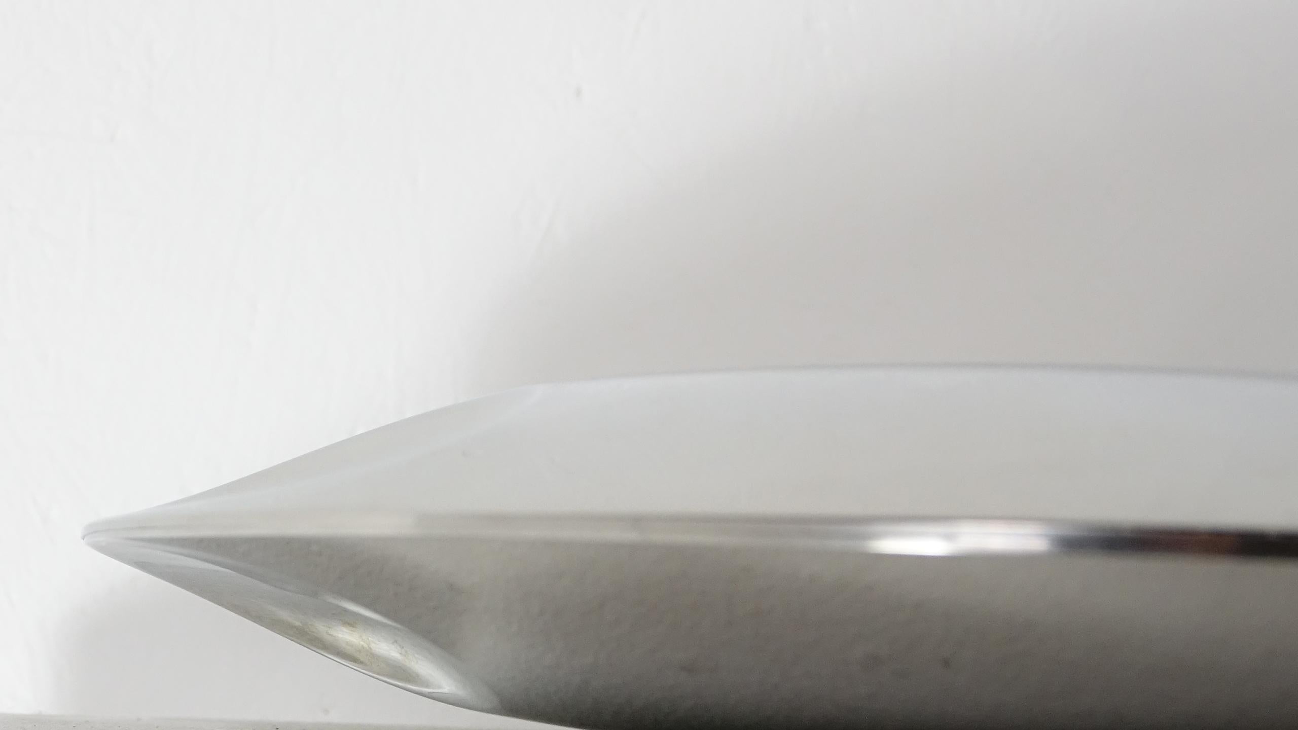 Late 20th Century Zani & Zani Bowl Stainless Steel design Lino Sabatini, 1978