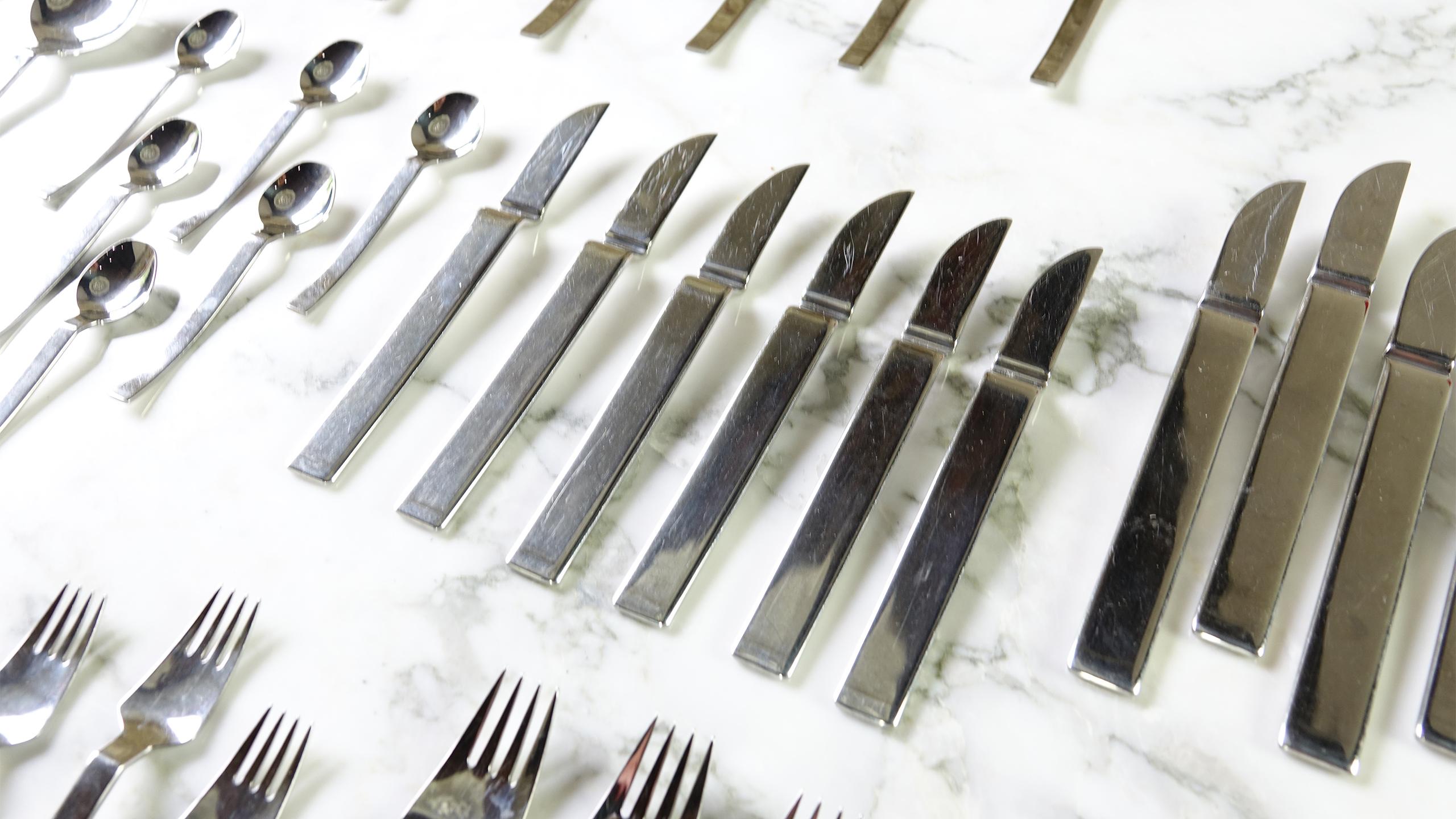 Zani & Zani Cutlery, ELLISSE Design C. Nencioni & A. Moleri In Good Condition In Munster, NRW