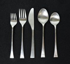 Zani & Zani Italian Modern Service for 8 Sabrina Flatware Italy 41 Pieces