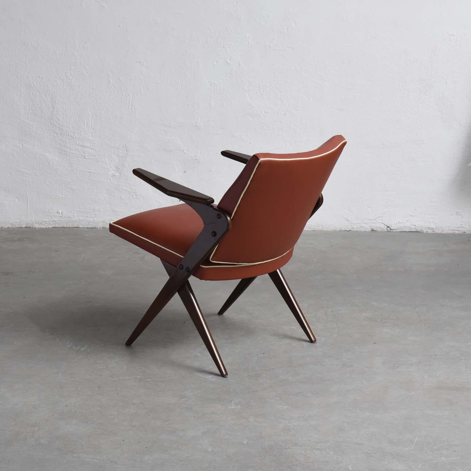 Zanine Caldas Midcentury Brazilian Chair, 1950s In Good Condition In Sao Paulo, SP