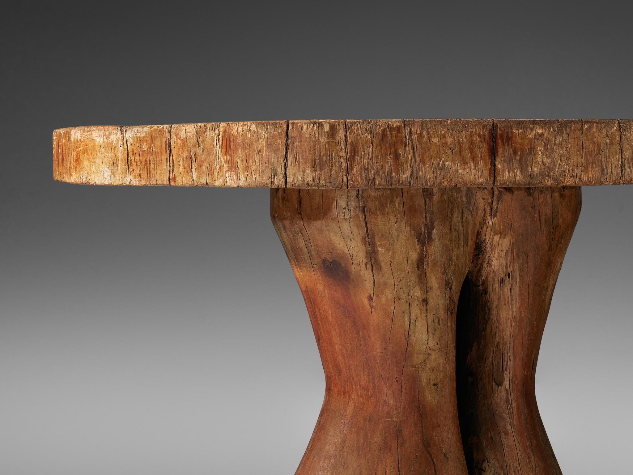 Zanine Caldas Round 'Denuncia' Dining Table 2