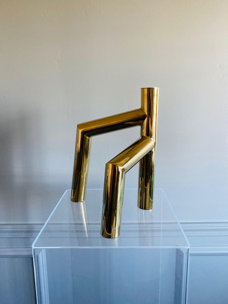 Zanini de Zanine Portacandele Escora Oro in vendita 2