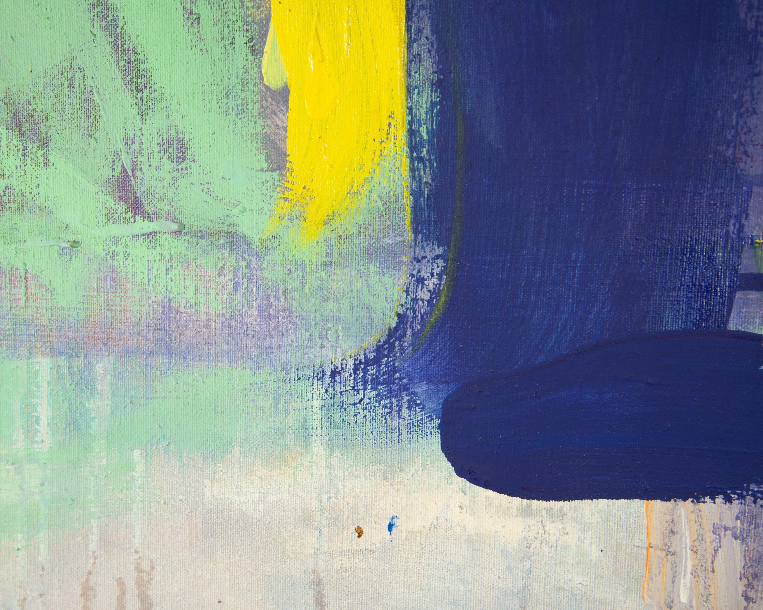 Zanne Hochberg Óleo sobre lienzo Pintura abstracta Moderno en venta