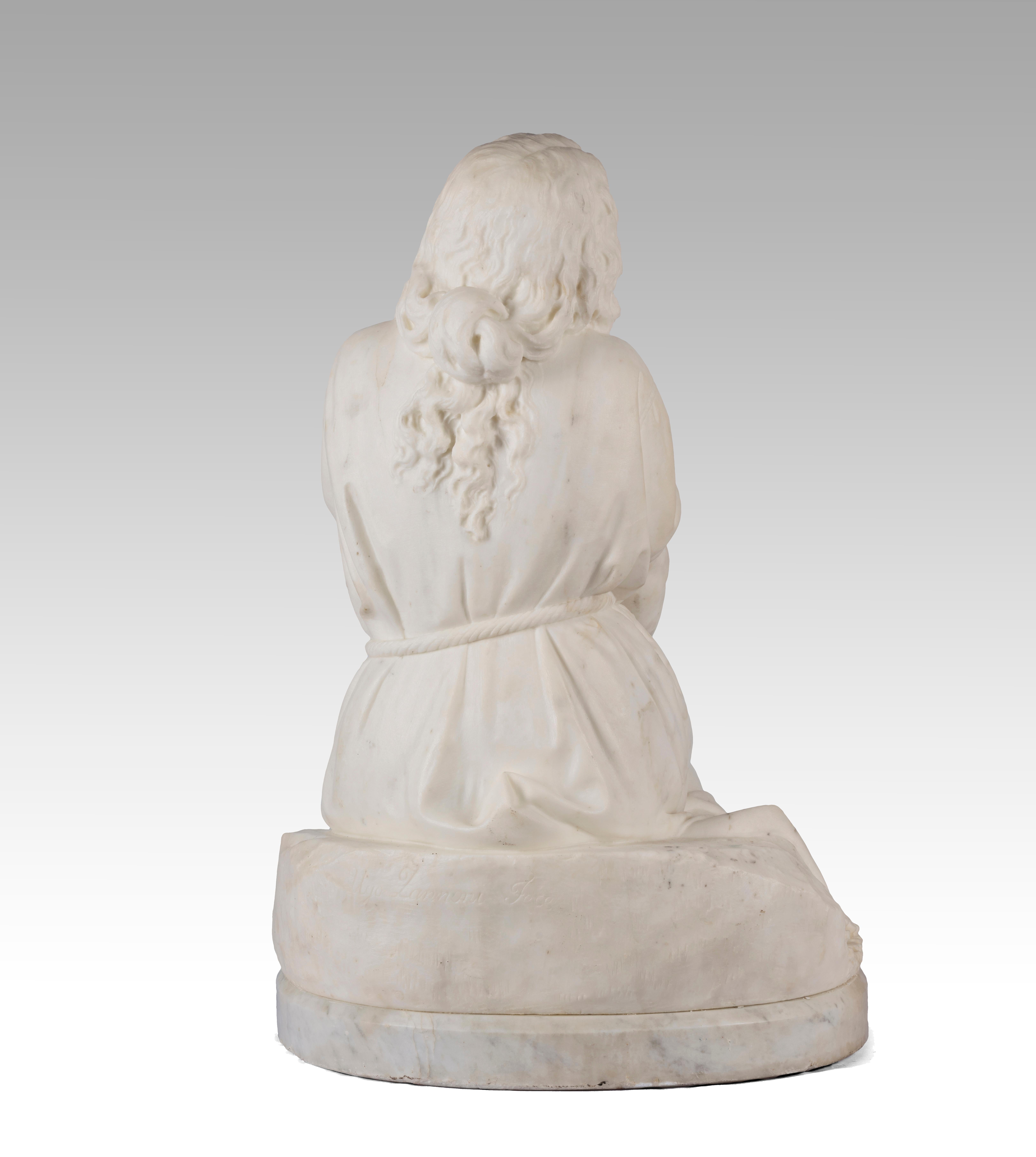 ANDROMEDA 1859 - Sculpture Scuola italiana di Zannoni Ugo